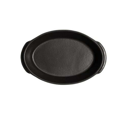 <p><span style="color: #000000;"><strong>EMILE HENRY Овална форма за печене “SOLO“ </strong></span><br /><span style="color: #000000;">• <strong>Ръчно изработена от 100% естествени материали<br />• Устойчива на температури: </strong>- 20º С до + 270º С<strong><br />• Равномерно разпределение на топлината<br />• Задържа топлината на ястието по-дълго от обикновените съдове<br />• Висока устойчивост на надраскване <br /></strong>• </span><strong><span style="color: #000000;">Материал:</span>  <span style="color: #ff0000;">HR® Ceramic (High Resistance) <span style="color: #000000;">/ </span></span></strong><span style="color: #ff0000;"><span style="color: #000000;">Високо устойчива керамика</span></span><strong><span style="color: #ff0000;"><span style="color: #000000;"> / </span><br /><span style="color: #000000;">• Без съдържание на олово, кадмий и никел</span><br /><span style="color: #000000;">• Размери: </span></span></strong><span style="color: #ff0000;"><span style="color: #000000;">21 х</span></span><span style="color: #ff0000;"><span style="color: #000000;"> 13,5</span></span><span style="color: #ff0000;"><span style="color: #000000;"> х 5</span></span><span style="color: #ff0000;"><span style="color: #000000;"> см</span></span><span style="color: #ff0000;"><br /></span><span style="color: #ff0000;"><span style="color: #000000;"><strong>• Максимална вместимост: </strong>0,65 литра<br /><strong>• Използваема вместимост:</strong> 0,55 литра<br /></span><span style="color: #000000;"><strong>• Тегло: </strong>0,42 кг</span><br /><span style="color: #000000;">• <strong>Цвят: </strong>базалт</span><br /><span style="color: #000000;">• <strong>Подходяща за: </strong>фурна / микровълнова фурна / фризер / съдомиялна машина</span><br /><strong><span style="color: #000000;">Производител: EMILE HENRY / Франция</span></strong></span></p><br />Марка: Emile Henry <br />Модел: EH 9020-06<br />Доставка: 2-4 работни дни<br />Гаранция: 2 години
