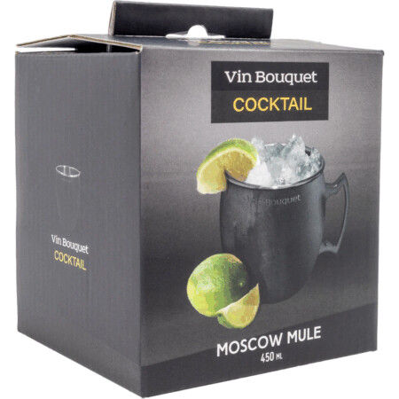 <p><strong>Vin Bouquet Чаша за коктейли 450 мл. - цвят черен мат</strong><br /><strong>• Размери на опаковката:</strong><span> 10 x 15 x 10 см.</span><br /><strong>• Тегло:</strong><span> 0,160 кг.</span><br /><strong>• Материал:</strong><span> Стомана<br /><strong>• Цвят: </strong>Черен</span><br /><strong>Производител: Vin Bouquet, Испания </strong></p><br />Марка: Vin Bouquet <br />Модел: VB FIK 1470<br />Доставка: 2-4 работни дни<br />Гаранция: 2 години