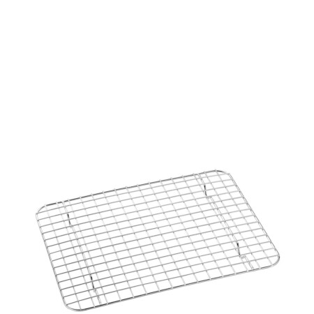 <p><span style="font-size: small;"><strong>GEFU Тава за печене с решетка “VARIADO“ <br /></strong></span>• <strong>Подвижна решетка </strong><br />• <strong>Универсална употреба - за печене, охлаждане, отцеждане</strong><br />• <strong>Ефективно и бързо отцеждане и охлаждане</strong><br />• <strong>Здрава и издръжлива тава </strong><br />• <strong>Материал:</strong> висококачествена неръждаема стомана<br /> • <strong>Размери:</strong> 40,5 х 30,5 х 2,5 см<br />• <strong>Тегло:</strong> 1,024 кг <br /><strong>• Топлоустойчивост:</strong> до 250° С<br />•<strong> Можете да миете в съдомиялна машина </strong><br /> <strong>Производител: GEFU / Германия<br /></strong><br /><br /></p><br />Марка: GEFU - GERMANY <br />Модел: GEFU 14766<br />Доставка: 2-4 работни дни<br />Гаранция: 2 години