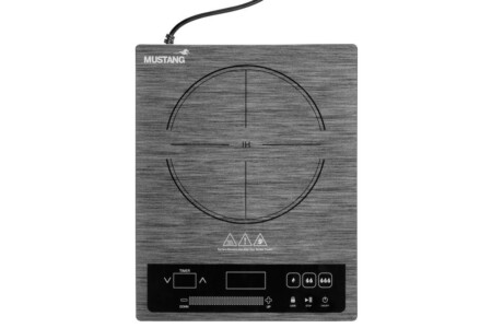 <p><strong>MUSTANG Портативен индукционен котлон - 2000 W</strong><br /><strong>• Мощност:</strong><span> 2000 W</span><br /><strong>• Захранване:</strong><span> 220 - 240 V, 50-60 Hz</span><br /><strong>• Сензорен панел управление<br /></strong><strong>• 20 настройки на мощността</strong><span><br /><strong>• Таймер</strong></span><br /><strong>• Функция самоизключване<br />• Стъклокерамичен плот<br />• Фунция заключване<br />• Размери:</strong><span> 28 х 35,8 х 6,5 см.</span><br /><strong>• Тегло:</strong><span> 1,98 кг.<br /></span><strong>• Размери на опаковката:</strong> 30,5 х 39,5 х 8,5 см.<br /><strong>• Тегло с опаковката:</strong> 2,36 кг.<br /><strong>Производител: Tammer Brands/ Финландия</strong></p><br />Марка: MUSTANG <br />Модел: TB MUS 651680<br />Доставка: 2-4 работни дни<br />Гаранция: 2 години
