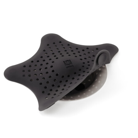 <p><strong>UMBRA Аксесоар за събиране на косми “STARFISH“ - черен</strong><br /><span><strong>• </strong></span><strong>Цвят:</strong><span> черен</span><br /><strong>• Закрепване чрез вендузи</strong><br /><strong>• Подходящ за стандартни сифони</strong><br /><strong>• Размер:</strong><span> 15 x 15 x 1cм</span><br /><strong>• Тегло:</strong><span> 0,03 кг</span><br /><span>• </span><strong>Материал:</strong><span> силикон</span><br /><span>• </span><strong>Размер на опаковката: </strong><span>18 х 16 х 2 см</span><br /><strong>Производител: UMBRA / Канада</strong><br /><em><strong>DESIGN: SUNG WOOK PARK</strong></em></p><br />Марка: Umbra HK Limited <br />Модел: UMBRA 023014-040<br />Доставка: 2-4 работни дни<br />Гаранция: 2 години