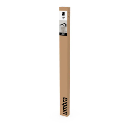 <p><strong>UMBRA Телескопичен корниз “LOOP“ - цвят черен мат - размер - 107-305 см.</strong><br /><span><strong>• </strong></span><strong>Цвят:</strong><span> черен</span><br /><strong>• Закачане на стена (включени елементи)<br />• Тегло: </strong><span>1</span><span>,120 кг.</span><strong><br />• Разтегателен от 107 до 305 см.<br />• Диаметър:</strong><span> 2,5</span><span> см.</span><span><br /><strong>• Размер на опаковката:</strong> 128 х 10 х 6 см. </span><br /><strong>• Материал: </strong><span>стомана</span><br /><strong>• </strong><strong>Производител: UMBRA / Канада</strong><br /><em><strong>DESIGN: TODD WOOD</strong></em></p><br />Марка: Umbra HK Limited <br />Модел: UMBRA 1020375-038<br />Доставка: 2-4 работни дни<br />Гаранция: 2 години