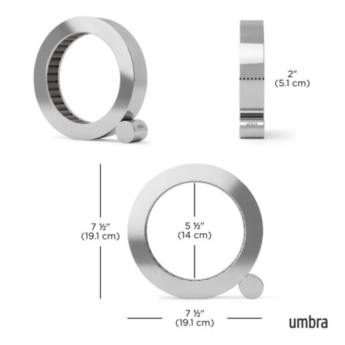 <p><strong>UMBRA Органайзер за бижута и аксесоари “FERRIS“ - цвят хром</strong><br /><span><strong>• </strong></span><strong>Цвят: </strong><span>хром</span><br /><span>• <strong>Габаритен р</strong></span><strong>азмер:</strong><span> <span>22 x 19 x 4 </span>cм.</span><br /><span>• </span><strong>Размери на опаковката:</strong><span> 22 х 22 х 6 см <br /><strong>• Материал:</strong> алуминий, кадифе</span><br /><span>• </span><strong>Тегло:</strong><span> 0,750 кг</span><br /><strong>Производител: UMBRA</strong><strong> / Канада<br /></strong><strong><em><strong>DESIGN: <span>AINE O'NEILL</span></strong></em></strong></p><br />Марка: Umbra HK Limited <br />Модел: UMBRA 1022532-158<br />Доставка: 2-4 работни дни<br />Гаранция: 2 години