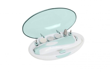 <p><span style="font-size: medium;"><strong>Комплект за маникюр за пътуване </strong></span></p>
<p>LED светлина<br />Захранване: 2 бр. батерии АА (включени)<br />Размери: 13см/4см/3см<br /><strong>Комплектът съдържа:</strong></p>
<li>1 бр. приставка конус за премахване на сухи кожички </li>
<li>1 бр. приставка конус за оформяне </li>
<li>1 бр. приставка конус за труднодостъпни ъчълчета и ръбчета, фино пилене и др.</li>
<li>1 бр. полиращ диск</li>
<li>2 бр. дискове за оформяне</li>
<p><strong>Производител: INNOLIVING - Италия</strong></p><br />Марка: INNOLIVING S.P.A <br />Модел: INN - 031<br />Доставка: 2-4 работни дни<br />Гаранция: 2 години