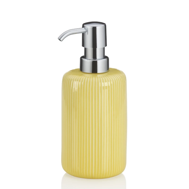 KELA Диспенсър за течен сапун “Ava“ - жълт - 350 мл.