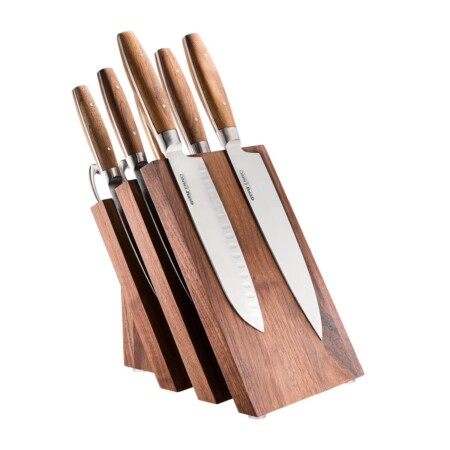 GEFU Магнитен блок за ножове “ENNO“ с отделение за ножица