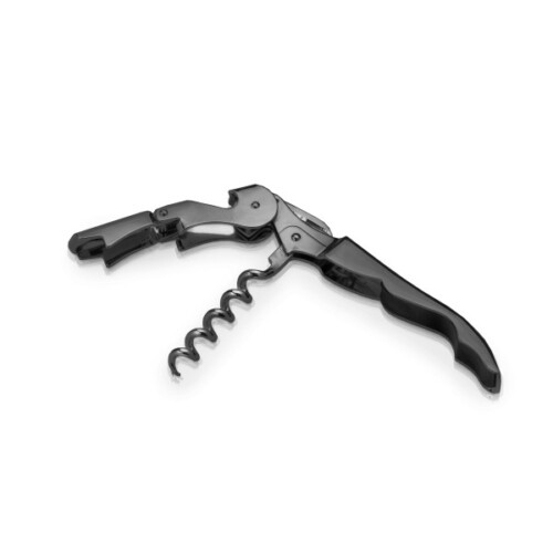 <p><strong>VISKI Тирбушон с двоен лост “Signature GunMetal“</strong><br /><strong>• Материал: </strong>неръждаема стомана<span>, черно покритие</span><br /><strong>• Размер:</strong><span> 2,5 х 2,5 х 12,7 см</span><br /><strong>• Тегло: </strong><span>0,068 кг.</span><br /><strong>• Размер на опаковката: </strong>6,1<span> х 3,2 х 16,5 см</span><br /><strong>• Тегло с опаковката: </strong><span>0,136 кг.<br /></span><strong>• Перфектен за тапи от естествен и синтетичен корк<br /></strong><strong>Производител:</strong><span> Viski® / САЩ</span></p><br />Марка: TRUEBRANDS <br />Модел: VISKI 8172<br />Доставка: 2-4 работни дни<br />Гаранция: 2 години