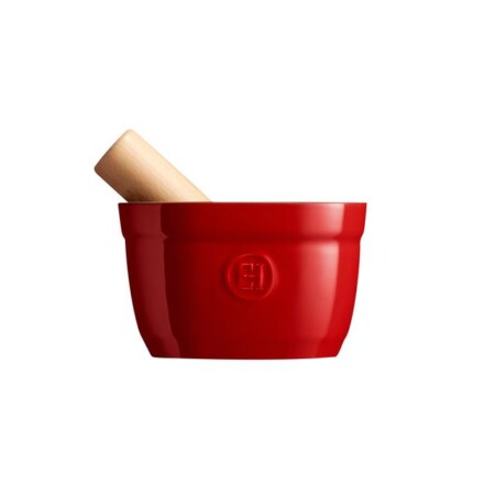 <p><span style="color: #000000;"><strong>EMILE HENRY Керамично хаванче - Ø16см </strong></span><br /><span style="color: #000000;">• <strong>Ръчно изработено от 100% естествени материали<br />• Устойчиво на температури: </strong>- 20º С до + 270º С<strong><br />• Висока устойчивост на надраскване <br /></strong>• </span><strong><span style="color: #000000;">Материал:</span>  <span style="color: #ff0000;">HR® Ceramic (High Resistance)</span></strong><strong><span style="color: #ff0000;"><br /><span style="color: #000000;">• Без съдържание на олово, кадмий и никел</span><br /><span style="color: #000000;">• Размери: </span></span></strong><span style="color: #ff0000;"><span style="color: #000000;">16 х 16</span></span><span style="color: #ff0000;"><span style="color: #000000;"> х</span></span><span style="color: #ff0000;"><span style="color: #000000;"> 9,5</span></span><span style="color: #ff0000;"><span style="color: #000000;"> см</span></span><span style="color: #ff0000;"><br /></span><span style="color: #ff0000;"><span style="color: #000000;"><strong>• Вместимост: </strong>0,95 литра<br /></span><span style="color: #000000;"><strong>• Тегло: </strong>1,74 кг</span><br /><span style="color: #000000;">• <strong>Цвят: </strong>червен отвън, кафяв вътре</span><br /><span style="color: #000000;">• <strong>Купата е подходяща за: </strong>фурна / микровълнова фурна / фризер / съдомиялна машина<br />• <strong>Пестикът не е подходящ за фурна / микровълнова фурна / фризер / съдомиялна машина </strong></span><br /><strong><span style="color: #000000;">Производител: EMILE HENRY / Франция</span></strong></span></p><br />Марка: Emile Henry <br />Модел: EH 0257-34<br />Доставка: 2-4 работни дни<br />Гаранция: 2 години