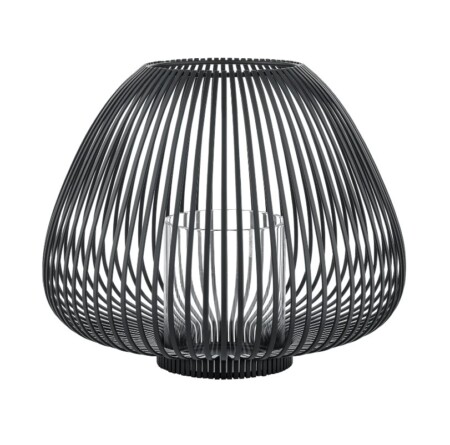 BLOMUS Свещник “LYVA“ - размер M - цвят черен