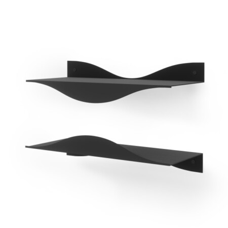 <p>UMBRA Комплект от 2 бр. рафтове за стенен монтаж “SURF“ - цвят черен<br /><span><strong>• </strong></span><strong>Цвят:</strong> черен<span><br /></span><span>•</span><strong> В комплект 2 бр. рафтове</strong><br /><span>•</span><strong> Закачане на стена (с включени елементи)</strong><br /><span>• </span><strong>Размер на 1 бр рафт:</strong><span> 43,1 x 18 х 10 см.<br /><strong>• Тегло:</strong> 2,860 кг<br /><strong>• Размер на опаковката: </strong>30 х 46 х 8 см</span><br /><span>• </span><strong>Материал:</strong><span> 100% стомана</span><br /><span>• </span><strong>Максимално натоварване:</strong><span> 6,8 кг на рафт</span><br /><strong>Производител: UMBRA / Канада<br /></strong><em><strong>DESIGN: MATT CARR</strong></em></p><br />Марка: Umbra HK Limited <br />Модел: UMBRA 1023282-040<br />Доставка: 2-4 работни дни<br />Гаранция: 2 години