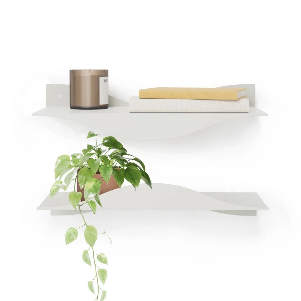 UMBRA Комплект от 2 бр. рафтове за стенен монтаж “SURF“ - цвят пясък