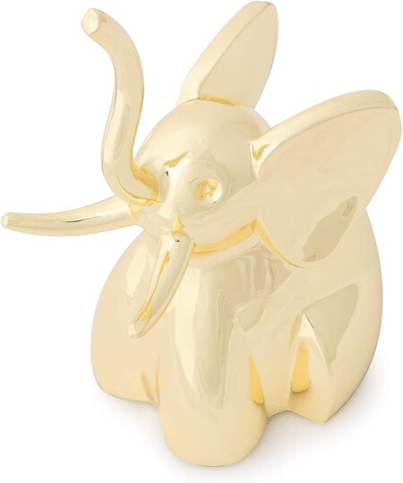 <p><strong>UMBRA Поставка за пръстени “ZOOLA ELEPHANT“ - слон - цвят месинг</strong><br /><strong>• Цвят: </strong>Месинг<br /><strong>• Размери: </strong>4,4 х 3,8 х 7,6 см<br /><strong>• Материал: </strong>Метал<br /><strong>Производител: UMBRA / Канада<br /></strong><strong><em>Design: Umbra Studio</em></strong></p><br />Марка: Umbra HK Limited <br />Модел: UMBRA 299224-104<br />Доставка: 2-4 работни дни<br />Гаранция: 2 години