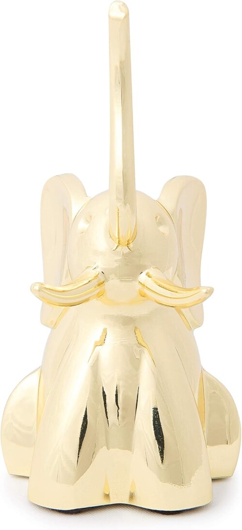 <p><strong>UMBRA Поставка за пръстени “ZOOLA ELEPHANT“ - слон - цвят месинг</strong><br /><strong>• Цвят: </strong>Месинг<br /><strong>• Размери: </strong>4,4 х 3,8 х 7,6 см<br /><strong>• Материал: </strong>Метал<br /><strong>Производител: UMBRA / Канада<br /></strong><strong><em>Design: Umbra Studio</em></strong></p><br />Марка: Umbra HK Limited <br />Модел: UMBRA 299224-104<br />Доставка: 2-4 работни дни<br />Гаранция: 2 години