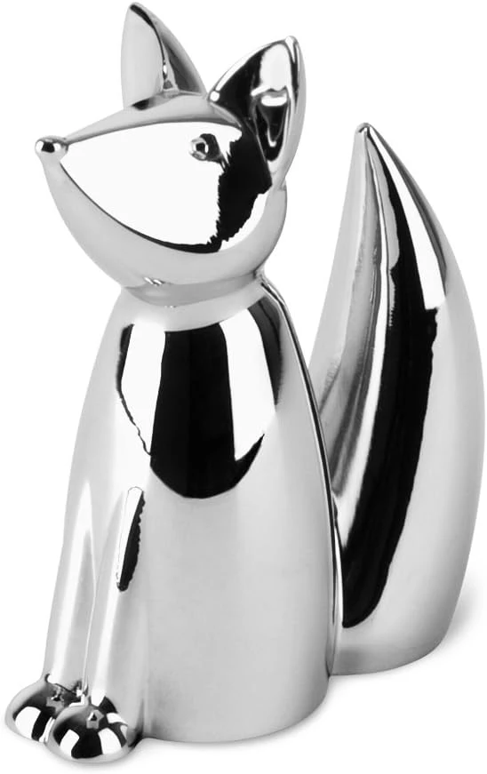 UMBRA Поставка за пръстени “ZOOLA FOX“ - лисица - цвят хром