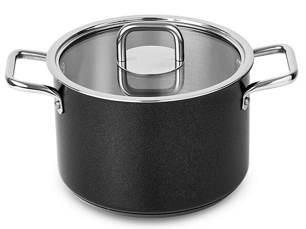 SILAMPOS Тенджера с капак Comfort Black - Ø 24см.