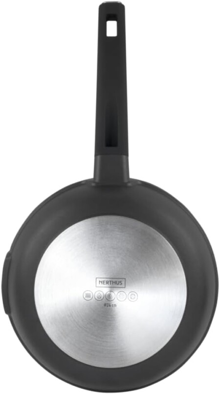 <p><strong>Nerthus Индукционен тиган - Ø 24 см.</strong><br /><strong>• Подходящ за пържене и печене<br /></strong><strong>• Материал:</strong> лят алуминий<br /><strong>• Покритие:</strong> Незалепващо покритие<strong> Quantanium,</strong> подсилено с титаниеви частици<br /><strong>• Диаметър:</strong> Ø 24 см.<br /><strong>• Височина:</strong> 5,5 см.<br /><strong>• Вместимост:</strong><span> 1,9 л.</span><br /><strong>• Тегло:</strong> 0,880 кг.<br /><strong>• Без капак<br /></strong><strong><strong>Производител: Vin Bouquet, Испания<br /></strong></strong><strong>Подходящ за:</strong></p>
<p><strong><img src="https://www.vip-giftshop.com/media/shema/induction.jpg" alt="" width="202" height="61" /></strong></p><br />Марка: Vin Bouquet <br />Модел: VB FIH 1563<br />Доставка: 2-4 работни дни<br />Гаранция: 2 години