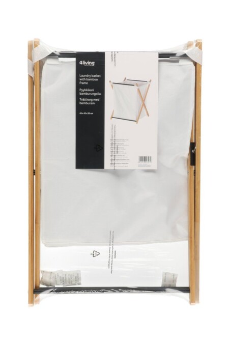 <p><strong><span>4LIVING Сгъваем кош за пране с бамбукова рамка </span></strong><br />• <strong>Материал: </strong>бамбук, желязо, полиестер<br />• <strong>Размери: </strong>45 х 42 х 55 см<br />• <strong>Цвят: </strong>бял / дърво<br />•<strong> Тегло:</strong> 1,08 кг<br /><strong>Производител: Tammer Brands/ Финландия</strong></p><br />Марка: 4LIVING <br />Модел: TB 4Living 622397<br />Доставка: 2-4 работни дни<br />Гаранция: 2 години