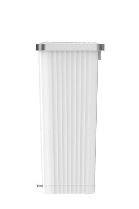 <p><strong>EKO Кош за отпадъци с педал “HANA II“ - черен - 90 л.</strong><br /><span><strong>• Материал:</strong> пластмаса</span><br /><span><strong>• Цвят:</strong> бял</span><br /><span><strong>• Вместимост:</strong> 90 литра</span><br /><span><strong>• Размери:</strong> 45 x 37,5 x 82,5 см.</span><br /><strong>• Безшумно отваряне и затваряне на капака</strong><br /><span><strong>• Фиксатор за найлонов чувал / торба</strong><br /><strong>• Функция за заключване на капака в отворена позиция за лесно почистване или смяна на торбата</strong><br /></span><strong>Производител: EKO EUROPE / Холандия</strong></p><br />Марка: EKO-EUROPE <br />Модел: EKO 638890 - White<br />Доставка: 2-4 работни дни<br />Гаранция: 2 години