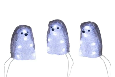 TB Finnlumor Комплект от 3бр. LED светещи таралежи