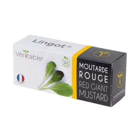 VERITABLE Lingot® Red Giant Mustard Organic - Гигантска червена горчица