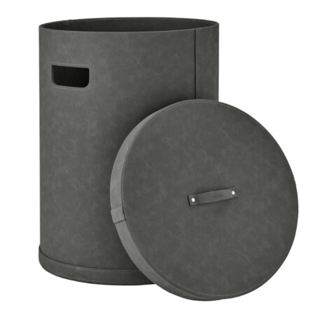 <p><span style="font-size: small;"><strong>BLOMUS Кош за пране “SAHLA“, размер L </strong></span><br />• <strong>Размер:</strong> Ø 40 см<br /> • <strong>Височина: </strong>54 см<br /><strong>• Цвят:</strong> сив (Pewter) <br /><strong>• Вместимост: </strong>68 литра<br /> •<strong> Материал:</strong> изкуствена кожа<br /><strong>• Производител:</strong> BLOMUS, Германия <br /><em><strong>DESIGN:</strong> <strong>Studio blomus</strong></em></p><br />Марка: BLOMUS <br />Модел: BLOMUS 67231<br />Доставка: 2-4 работни дни<br />Гаранция: 2 години