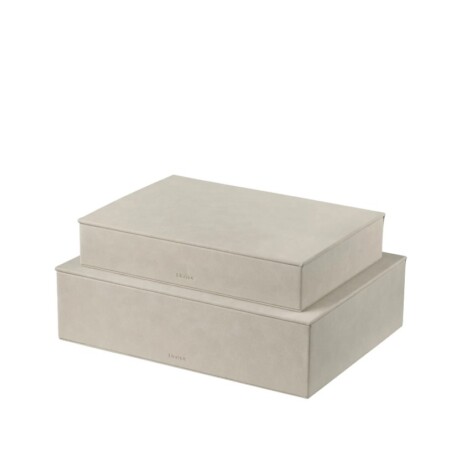 BLOMUS Комплект от 2 бр кутии за съхранение “SAHLA“ - цвят опушено бежово (Nomad)