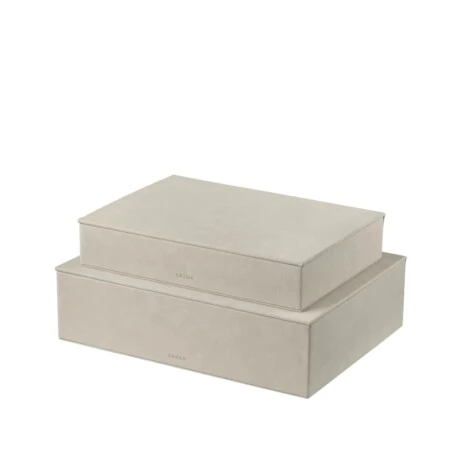 BLOMUS Комплект от 2 бр кутии за съхранение “SAHLA“ - цвят опушено бежово (Nomad)