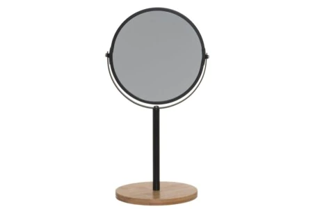 4Living Козметично огледало с бамбукова основа