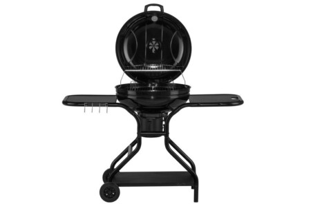 <p><strong>MUSTANG Барбекю на дървени въглища “Mason“</strong><br /><strong>• Материал: </strong><span>стомана</span><strong><br /></strong><strong>• Размер на решетката за готвене:</strong><span> <span>Ø <span>54,5</span></span> см.<br /></span><strong>• Размери:</strong><span> <span>133 </span>х <span>62 </span>х <span>100 </span>см.<br /><strong>• Размери на опаковката:</strong> <span>68 </span>х <span>60 </span>х 21 см.<br /><strong>• Тегло:</strong> <span>17 </span>кг.<br /><strong>• Тегло с опаковката:</strong> <span>18,73 </span>кг.</span><br /><strong>Производител: Tammer Brands/ Финландия</strong></p><br />Марка: MUSTANG <br />Модел: TB MUS 641004<br />Доставка: 2-4 работни дни<br />Гаранция: 2 години