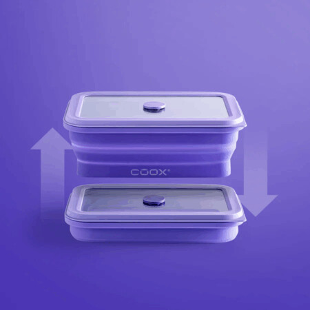 <p><strong>COOX Сгъваема херметическа кутия за храна - 1 л. - синя</strong><br /><strong>• Материал:</strong> силикон, безвреден при контакт с храни, BPA free, стъкло<br /><strong>• Размери:</strong> <span>21,5 x 13,5 x 7,5 </span>см.<br /><strong>• Размери сгъната:</strong> <span>21,5 x 13,5 x 3,5 </span>см.<br /><strong>• Тегло:</strong> 0,628 кг.<br /><strong>• Тегло с опаковка:</strong> 0,700 кг.<br /><strong>• Вместимост:</strong> 1 л. <br /><strong>• Цвят:</strong> синя<br /><strong>• Термустойчивост:</strong> от - 40ºC до + 230°С<br /><strong>• Със стъклена основа и стъклен капак<br /></strong><strong>• 100% херметично уплътнение<br /></strong><strong>• Спестява място<br /></strong><strong><strong>• Подходяща за:</strong></strong> фурна, микровълнова, Air Fryer, фризер, хладилник<br /><strong>• Подходяща за съдомиялна машина<br /></strong><strong>Производител: COOX/ Германия</strong></p>
<p><span><strong><span style="color: #ff0000;">Внимание! Острите прибори повреждат силикона. Не режете в силиконовата кутия на COOX!</span></strong></span></p><br />Марка: COOX <br />Модел: COOX 10103-132<br />Доставка: 2-4 работни дни<br />Гаранция: 2 години
