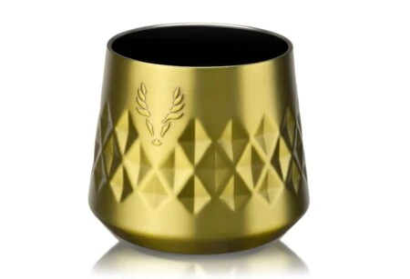 VISKI Термочаша (без капак) с вакуумна изолация и керамично покритие “PARAGON“ - 237 мл. - цвят злато