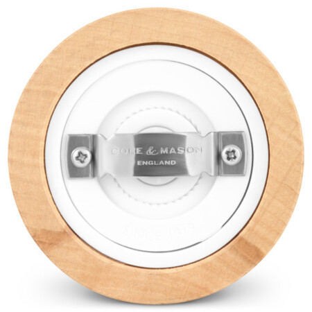 <p><strong>COLE & MASON Мелничка за сол &ldquo;LONDON&ldquo; - 22 см. - цвят натурален - с механизъм за прецизност</strong><br /><strong>&bull; Диаметър:&nbsp;</strong><span>&Oslash; 5,8 см.</span><br /><strong>&bull;&nbsp;Височина:</strong><span>&nbsp;22 см.<br /><strong>&bull; Тегло:</strong>&nbsp;0,260 кг.&nbsp;</span><br /><strong>&bull;&nbsp;Материал:</strong><span>&nbsp;буково дърво, стомана, керамика</span><br /><strong>&bull;&nbsp;Механизъм:&nbsp;</strong><span>керамичен механизъм</span><br /><span style="color: #ff0000;"><strong>&bull;&nbsp;Да не се мокри с вода!<br />&bull;</strong></span><span>&nbsp;<strong><span style="color: #ff0000;">Не използвайте мелничките за различни от сол и черен пипер продукти!!!&nbsp;</span><br /><span style="color: #ff0000;"><strong>&bull;&nbsp;Не поставяйте сол в мелницата за пипер, тъй като това ще разяде механизма от въглеродна стомана!</strong></span><br /></strong></span><strong>Производител: Cole&Mason / Англия</strong></p><br />Марка: COLE & MASON <br />Модел: Cole & Mason H 243165<br />Доставка: 2-4 работни дни<br />Гаранция: 2 години