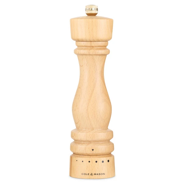 COLE & MASON Мелничка за пипер “LONDON“ - 22 см. - цвят натурален - с механизъм за прецизност