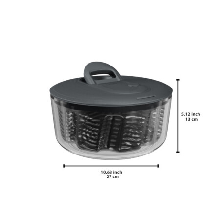 <p><strong>ZYLISS Центрофуга за салата - &Oslash; 27 см. - сива</strong><br /><strong>&bull; Материал:</strong><span>&nbsp;пластмаса</span><br /><strong>&bull; Диаметър:</strong><span>&nbsp;&Oslash; 27 см.<br /><strong>&bull; Височина:</strong>&nbsp;13 см.</span><br /><strong>&bull; Цвят:</strong><span>&nbsp;Сив<br /></span><strong>&bull; Тегло: </strong>1,460 кг.<em><br /><strong>Производител: ZYLISS / Швейцария</strong></em></p><br />Марка: ZYLISS <br />Модел: ZYLISS 940022<br />Доставка: 2-4 работни дни<br />Гаранция: 2 години