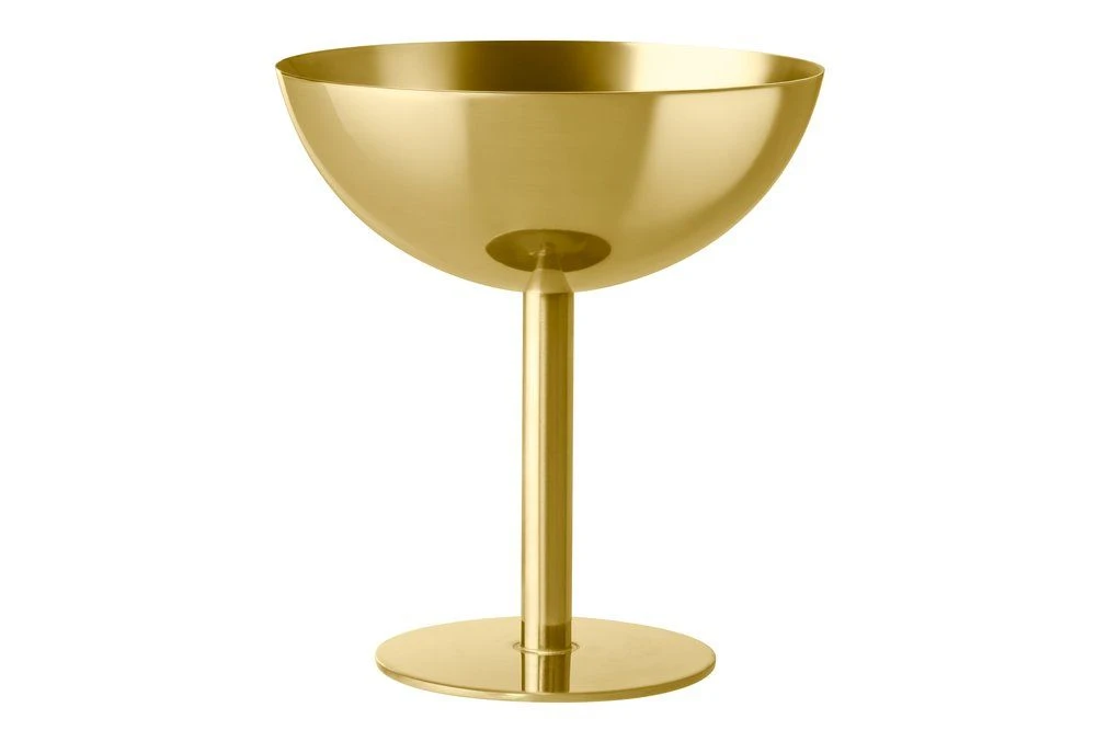 MAKU Стоманена чаша за сладолед и десерти - цвят злато