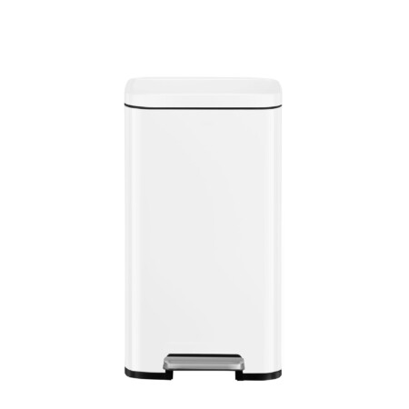 <p><span style="font-size: small;"><strong><strong>EKO Кош за отпадъци с педал “MADISON“ - 30 литра </strong></span><br /> <strong>&bull; Материал:</strong> матирана неръждаема стомана, бяло покритие<br /><strong>&bull; Цвят:</strong>&nbsp;бял мат<br /><strong>&bull; Вместимост:</strong> 30 литра <br /><strong>&bull; Размери:</strong> 30 х 33 х 62 см.<br /><strong>&bull; Вътрешна пластмасова кофа</strong><br /><strong>&bull; Покритие срещу пръстови отпечатъци</strong><br /><strong>&bull; Безшумно и плавно отваряне и затваряне на капака</strong><br /><strong>&bull; Функция за заключване на капака в отворена позиция, за лесно почистване или смяна на торбата</strong><br /><strong>&bull; Фиксатор за найлонов чувал / торба</strong><br /><strong>Производител: EKO EUROPE / Холандия</strong></p><br />Марка: EKO-EUROPE <br />Модел: EKO 936130 - Matt white<br />Доставка: 2-4 работни дни<br />Гаранция: 2 години