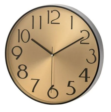 4LIVING Часовник за стена - цвят злато - Ø 30 см.
