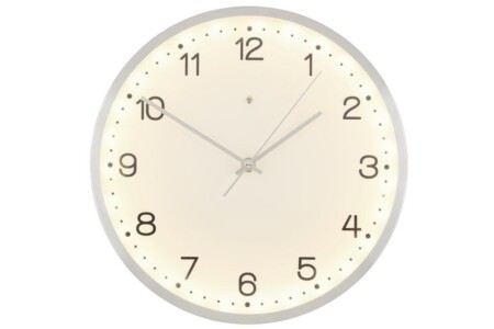 4LIVING Часовник за стена с подсветка “Prato“ - Ø 30 см.