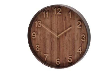 <p><strong>4LIVING Часовник за стена &ldquo;Cervinia&ldquo; - &Oslash; 30 см.</strong><br /><strong>&bull;&nbsp;Материал:</strong><span>&nbsp;полипропилен, стъкло</span><br /><strong>&bull; Цвят:</strong><span>&nbsp;кафяв</span><br /><strong>&bull; Размери:</strong><span>&nbsp;&Oslash; 30 х 4,5 см.</span><br /><strong>&bull;&nbsp;Тегло:&nbsp;</strong><span>0,730 кг.</span><br /><strong>&bull; Захранване:</strong><span>&nbsp;1 х АА 1,5 V (не е включена)<br /><strong>&bull; 3 D цифри</strong></span><br /><strong>Производител: Tammer Brands/ Финландия</strong></p><br />Марка: 4LIVING <br />Модел: TB 4Living 640926<br />Доставка: 2-4 работни дни<br />Гаранция: 2 години