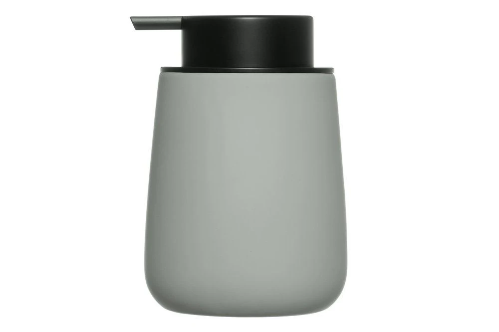 4LIVING Керамичен диспенсър за течен сапун “Nova“ - цвят сив - 350 мл.