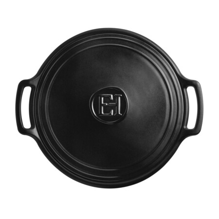 <p><span style="font-size: medium;"><strong>EMILE HENRY Керамична&nbsp; плитка тенджера с капак &ldquo;Sublime+&ldquo;&nbsp;</strong></span><br /><span>&bull;&nbsp;</span><strong>Ръчно изработена от 100% естествени материали<br />&bull; Устойчива на температури:&nbsp;</strong><span>- 20&ordm;С до + 290&ordm;С</span><strong><br />&bull; Равномерно разпределение на топлината<br />&bull; Задържа топлината на ястието по-дълго от обикновените съдове<br />&bull; Висока устойчивост на надраскване&nbsp;<br /></strong><span>&bull;&nbsp;</span><strong>Материал:&nbsp;<span style="color: #ff0000;">Flame&reg; ceramic</span></strong><span>&nbsp;/керамика/</span><br /><span>&bull;&nbsp;</span><strong>Без съдържание на олово, кадмий и никел</strong><br /><span>&bull;&nbsp;</span><strong>Размери:</strong><span>&nbsp;38 х 33 х 13,5 см (ДхШхВ)</span><br /><span>&bull;&nbsp;</span><strong>Вместимост:</strong><span>&nbsp;4 л</span><br /><span>&bull;&nbsp;</span><strong>Размери на опаковката:</strong><span>&nbsp;44 х 38,5 х 22 см (ДхШхВ)</span><br /><span>&bull;&nbsp;</span><strong>Тегло с опаковката:</strong><span>&nbsp;5 кг</span><br /><span>&bull;&nbsp;</span><strong>Цвят:</strong><span>&nbsp;черен</span><br /><strong>&bull; Подходяща за: </strong>индукционни,&nbsp;<span>газови, електрически, керамични и халогенни котлони&nbsp;</span><br /><strong>&bull; Подходяща за:&nbsp;</strong><span>фурна / микровълнова фурна / фризер / съдомиялна машина</span><br /><strong>Производител: EMILE HENRY / Франция</strong></p><br />Марка: Emile Henry <br />Модел: EH 4793P-7A<br />Доставка: 2-4 работни дни<br />Гаранция: 2 години